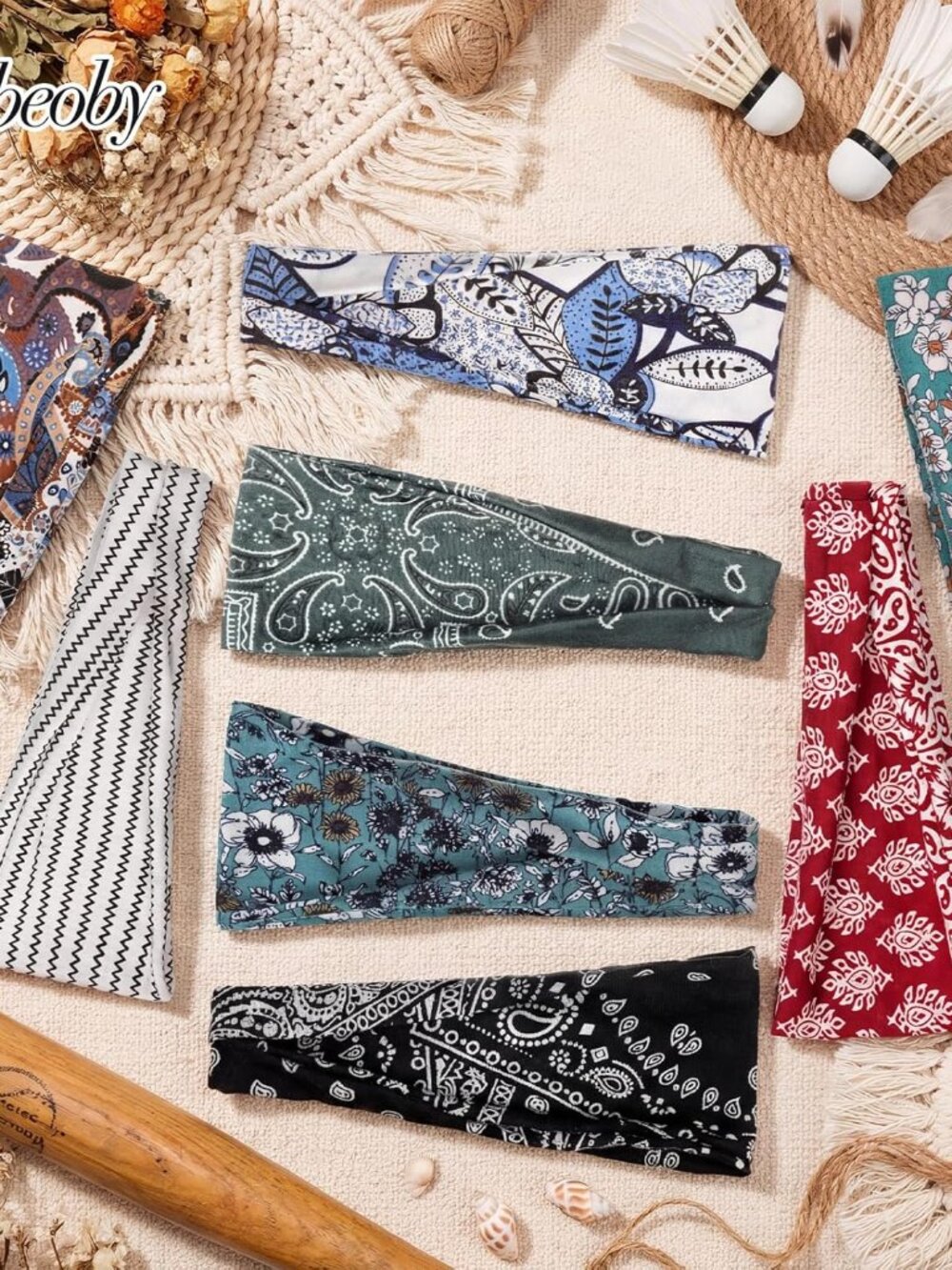 8-Pack Boho Style Women’s Headbands for Any Occasion - Picture 7 of 7